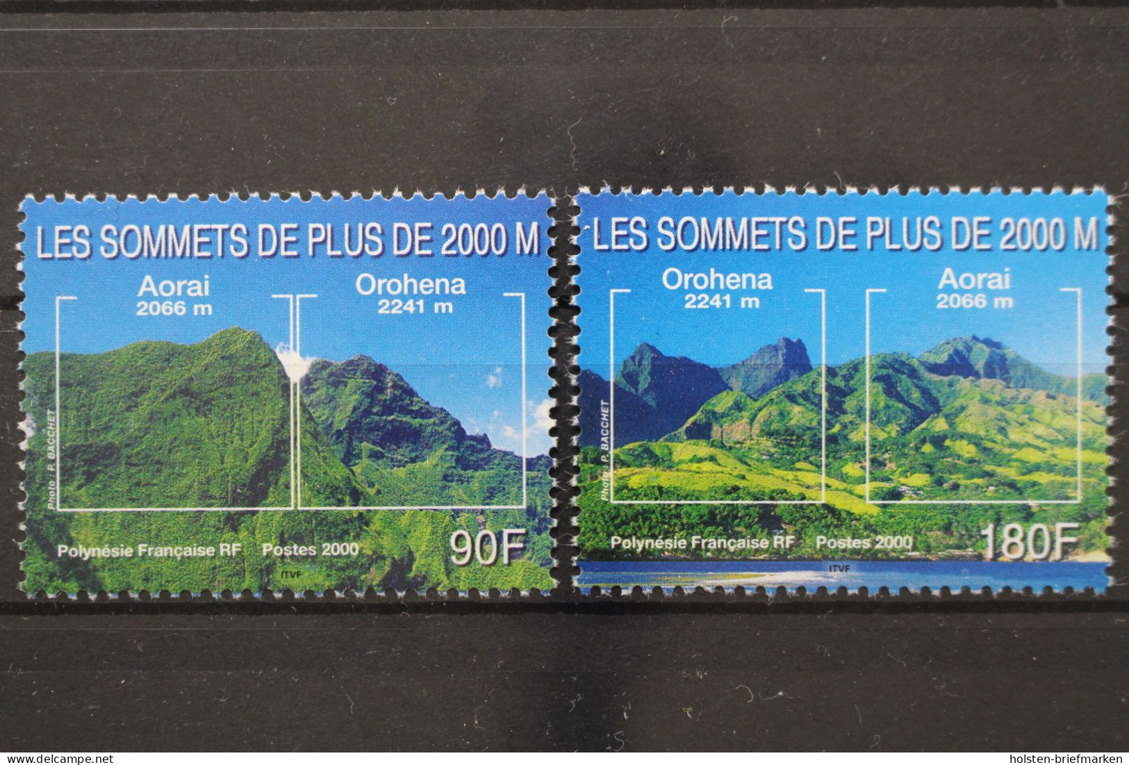 Französisch-Polynesien, MiNr. 824-825, Postfrisch - Unused Stamps