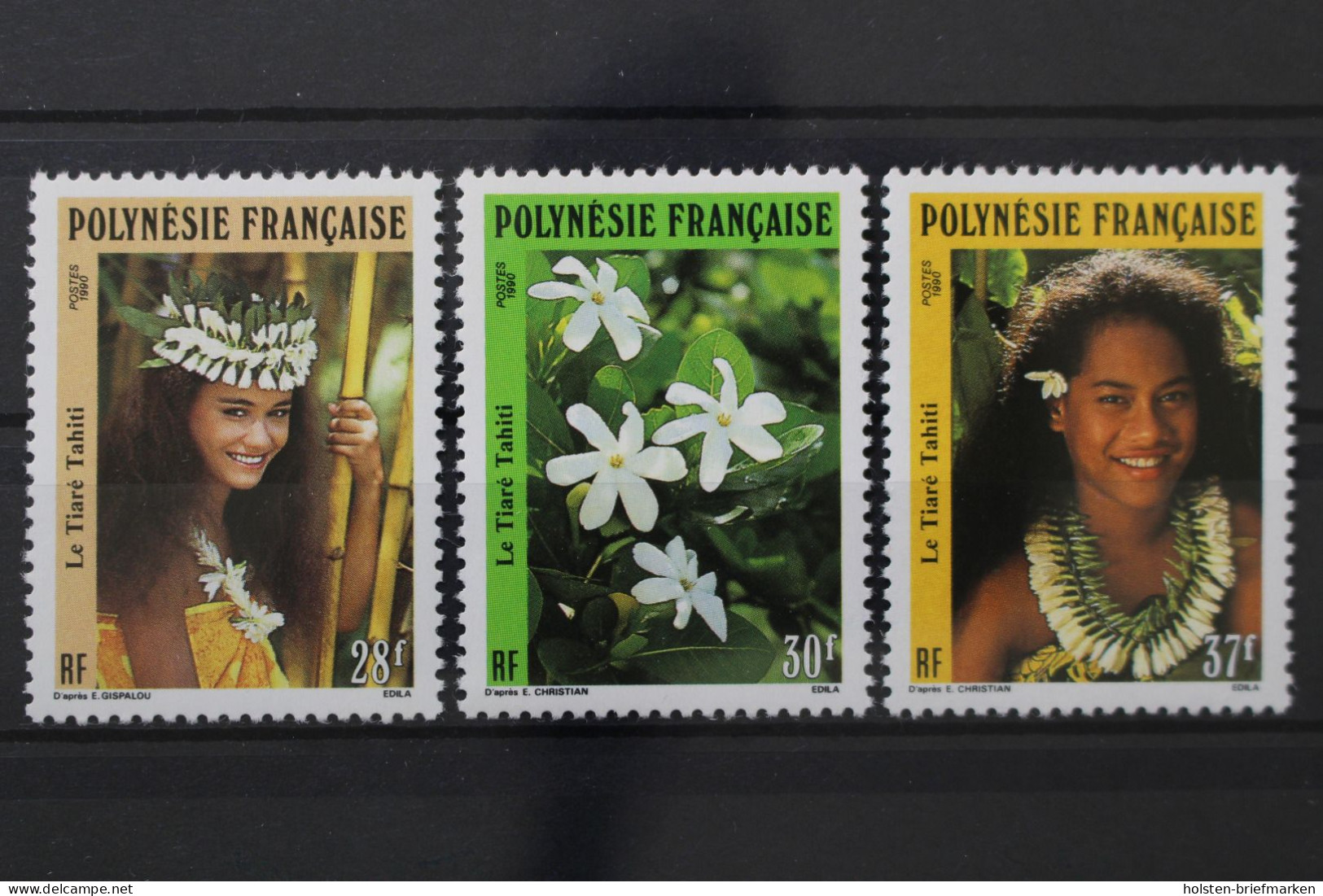 Französisch-Polynesien, MiNr. 571-573, Postfrisch - Unused Stamps