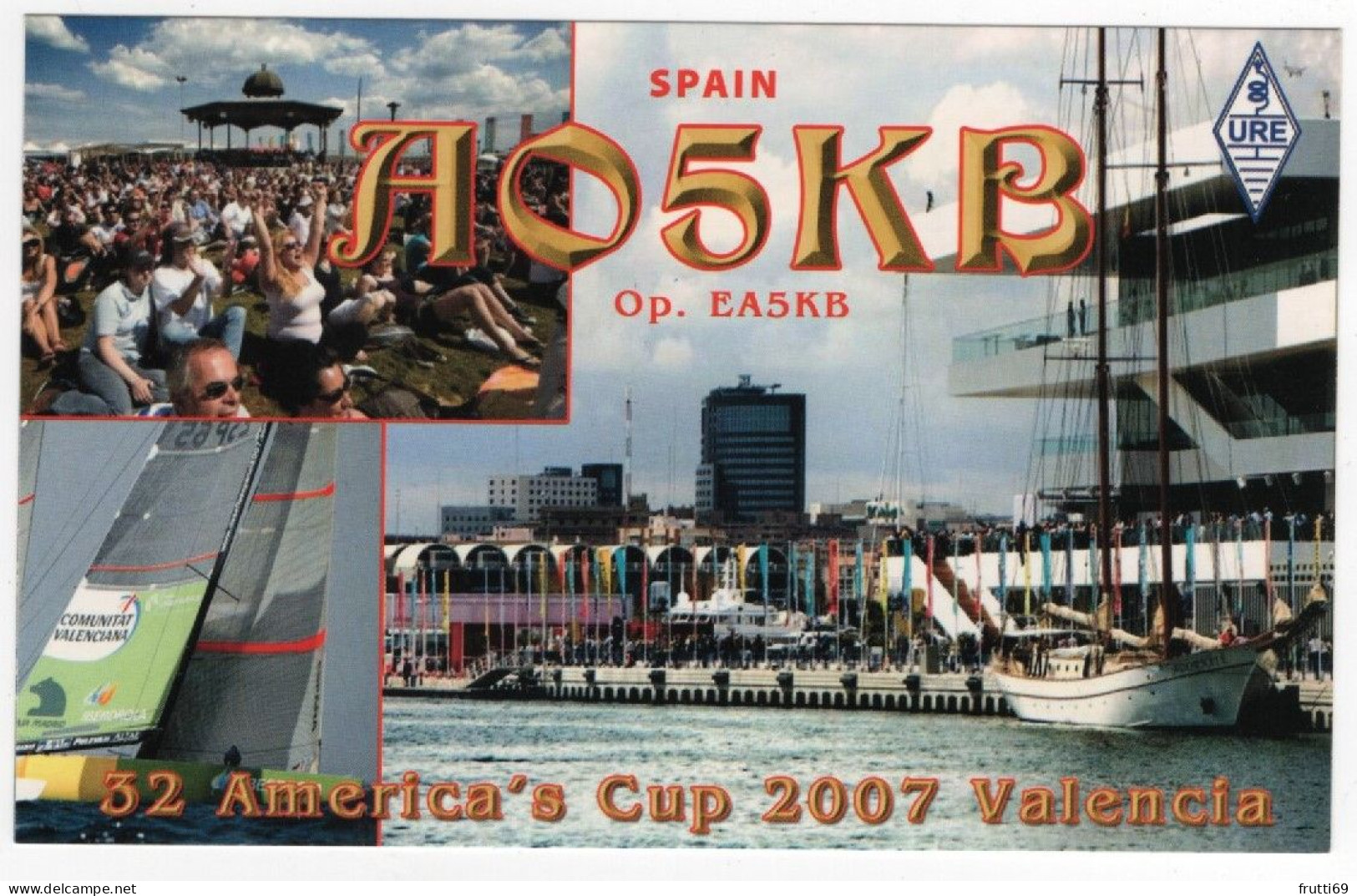 AK 211369 QSL - Spain - Valencia - Amateurfunk