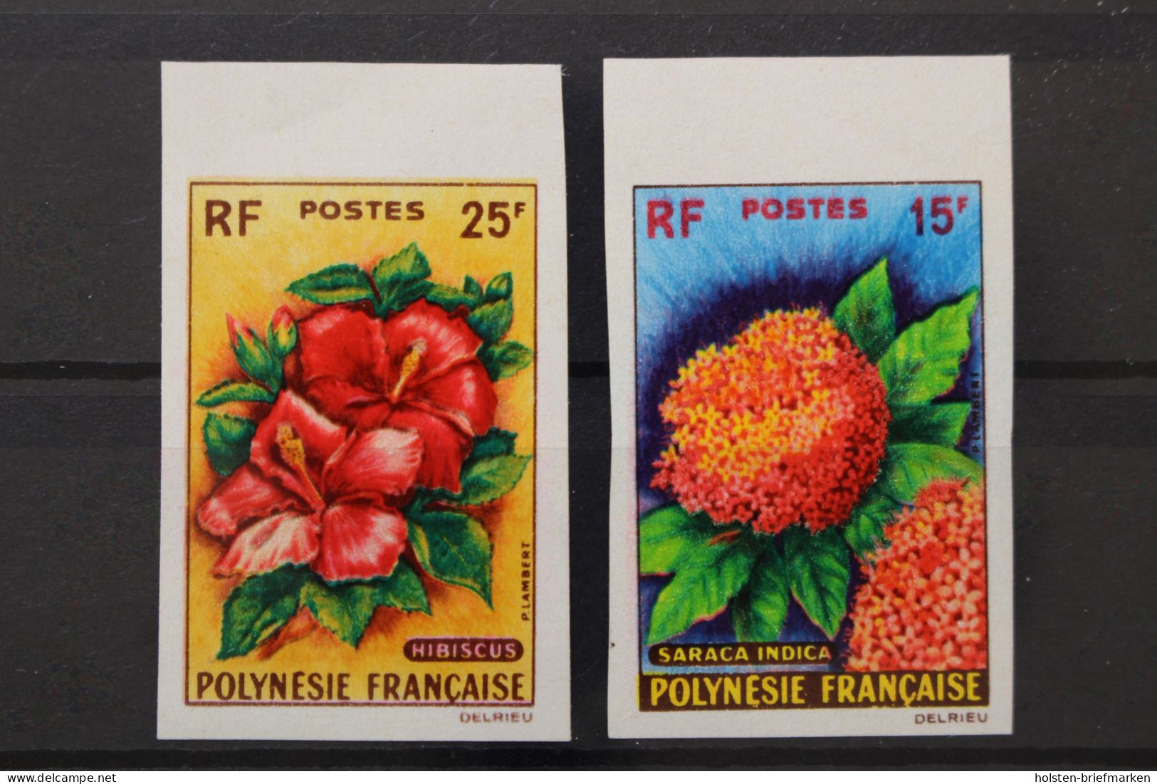 Französisch-Polynesien, MiNr. 20-21, Ungezähnt, Postfrisch - Unused Stamps
