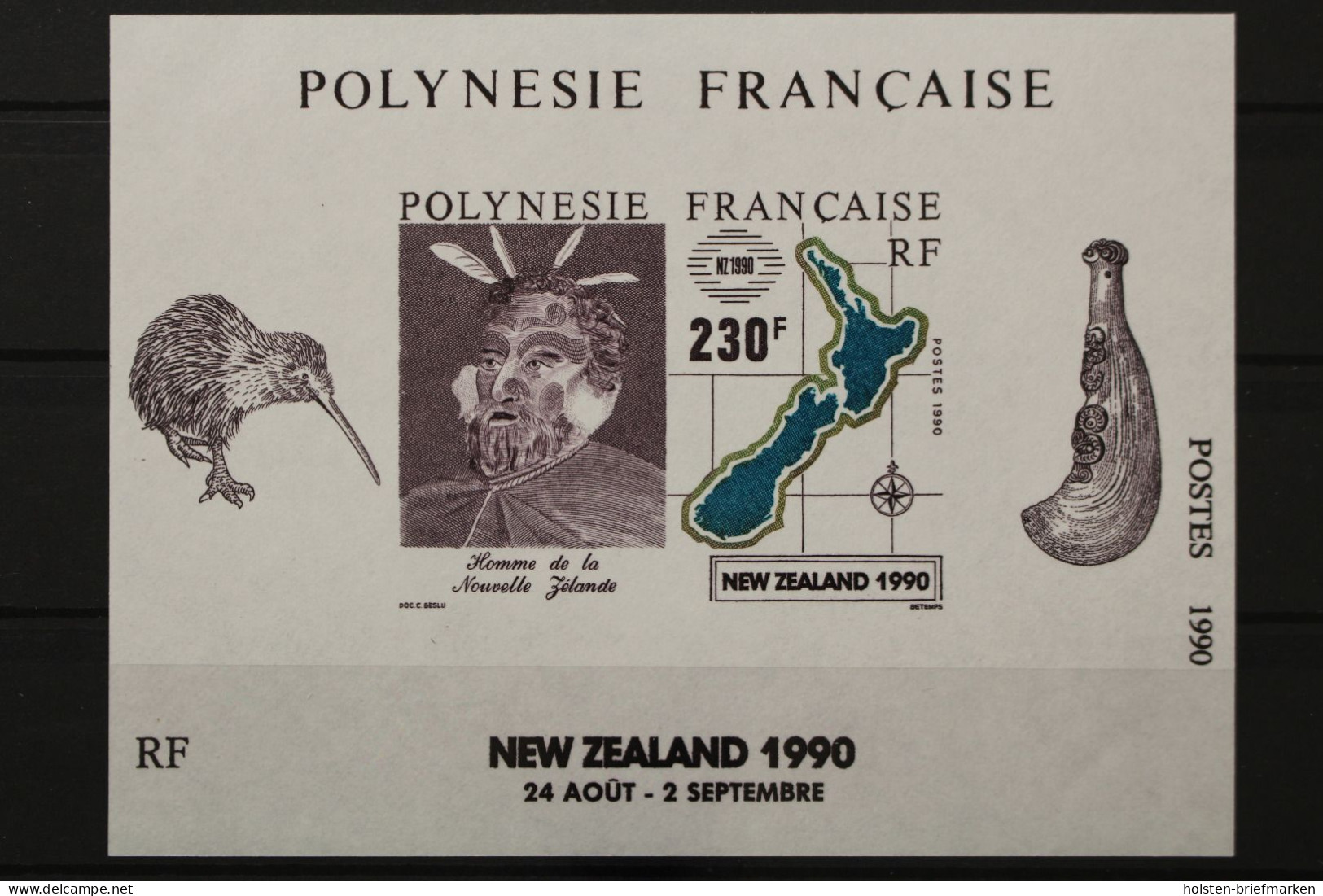 Französisch-Polynesien, MiNr. Block 17, Postfrisch - Blocks & Kleinbögen
