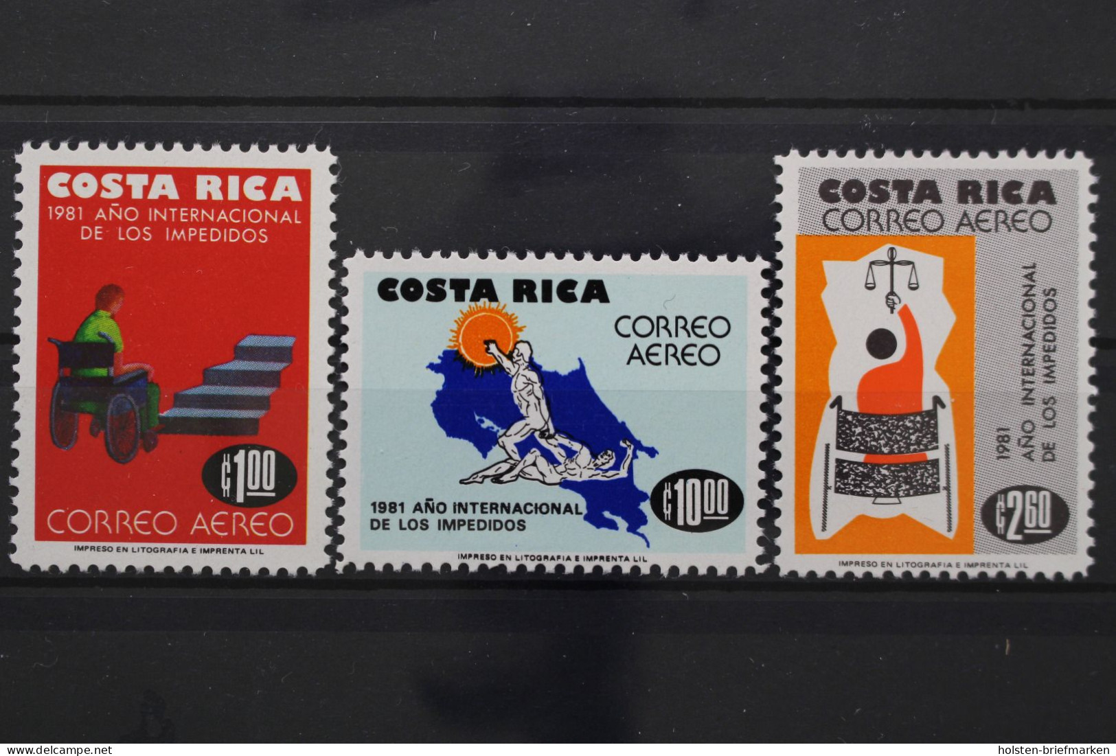 Costa Rica, MiNr. 1137-1139, Postfrisch - Costa Rica