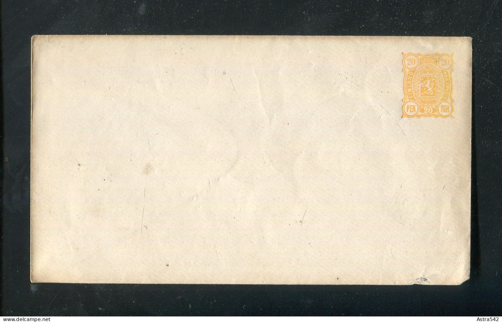"FINNLAND" 1890, Ganzsachenumschlag Mi. U 32 ** (A0189) - Postwaardestukken