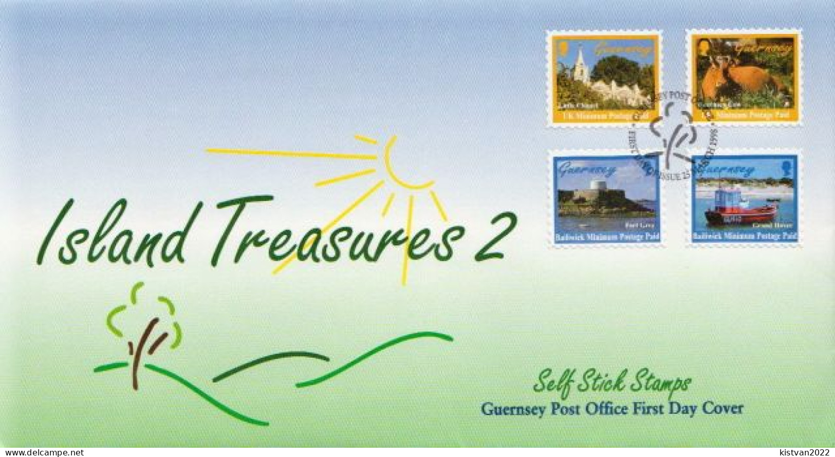 Guernsey Set On FDC - Autres & Non Classés