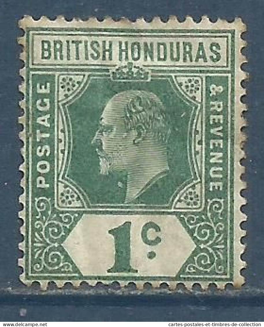 HONDURAS , Colonie Britannique , Edouard VII , 1 C. , 1902 - 1904 , N° YT 57  , µ - British Honduras (...-1970)