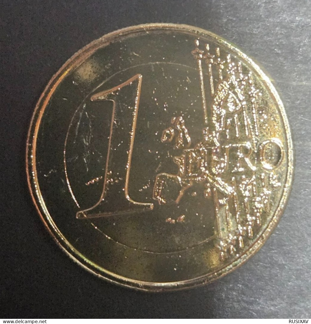 Autriche 2002 1 Euros De La Série Vergoldet - Dorée 24 Carats - Oostenrijk