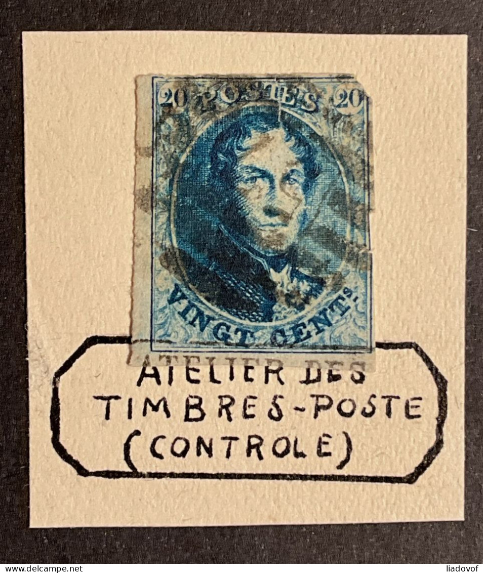 OBP 11 Lettres Inscription Marginale "ATELIER DES TIMBRES-POSTE (CONTROLE)" - 1894-1896 Exhibitions