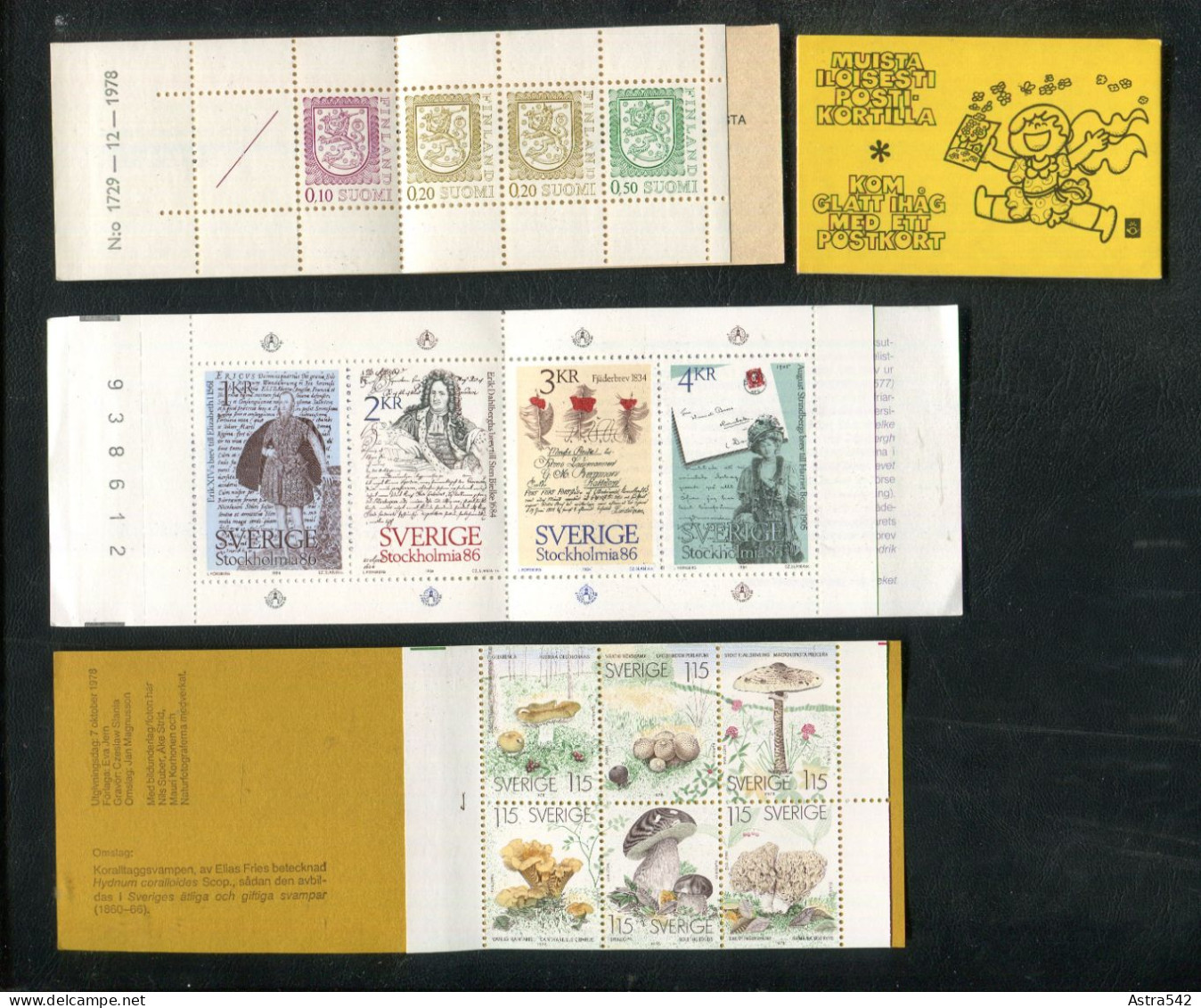 "EUROPA" Partie Mit 9 Markenheftchen **, Vgl. Fotos (A0195) - Lots & Kiloware (mixtures) - Max. 999 Stamps
