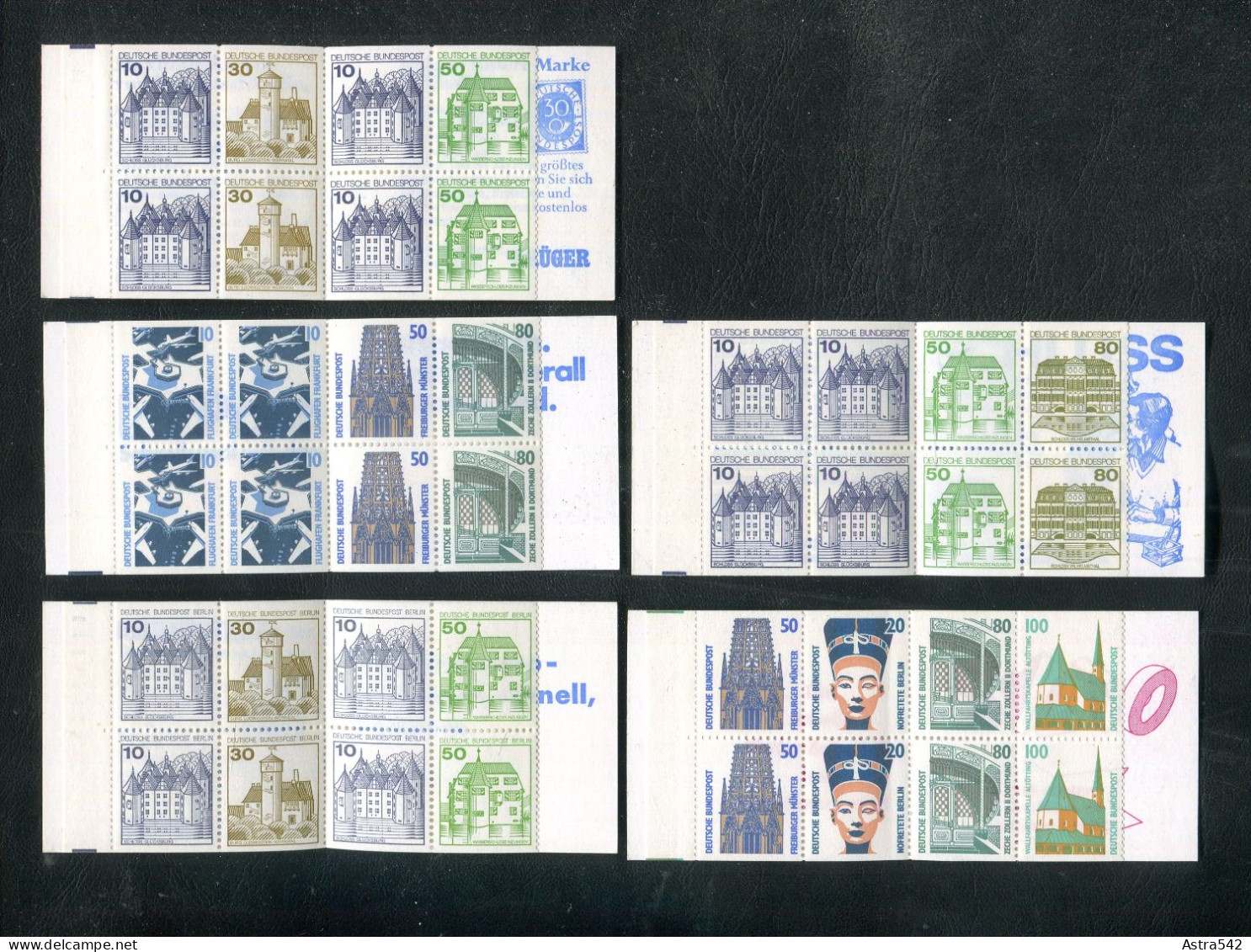 "EUROPA" Partie Mit 9 Markenheftchen **, Vgl. Fotos (A0195) - Lots & Kiloware (mixtures) - Max. 999 Stamps