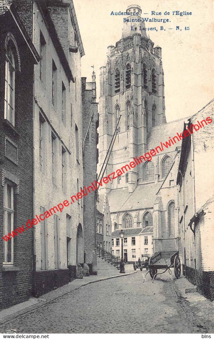 Audenarde - Rue De L'Eglise Sainte-Walburge - Oudenaarde - Oudenaarde