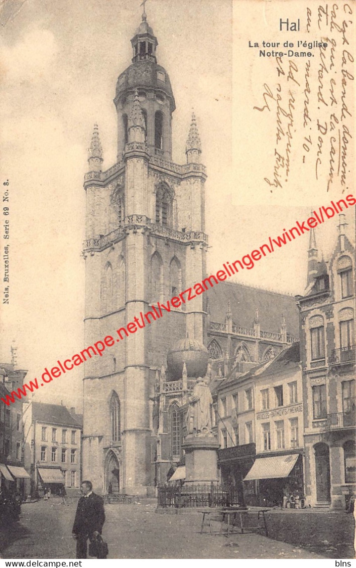Hal - La Tour De L'église Notre-Dame - Halle - Halle