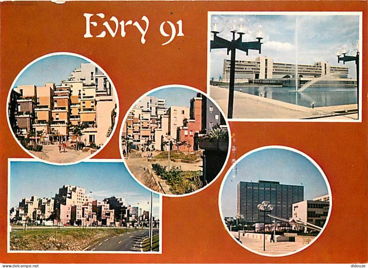 91 - Evry - Ville Nouvelle - Multivues - Immeubles - CPM - Voir Scans Recto-Verso - Evry