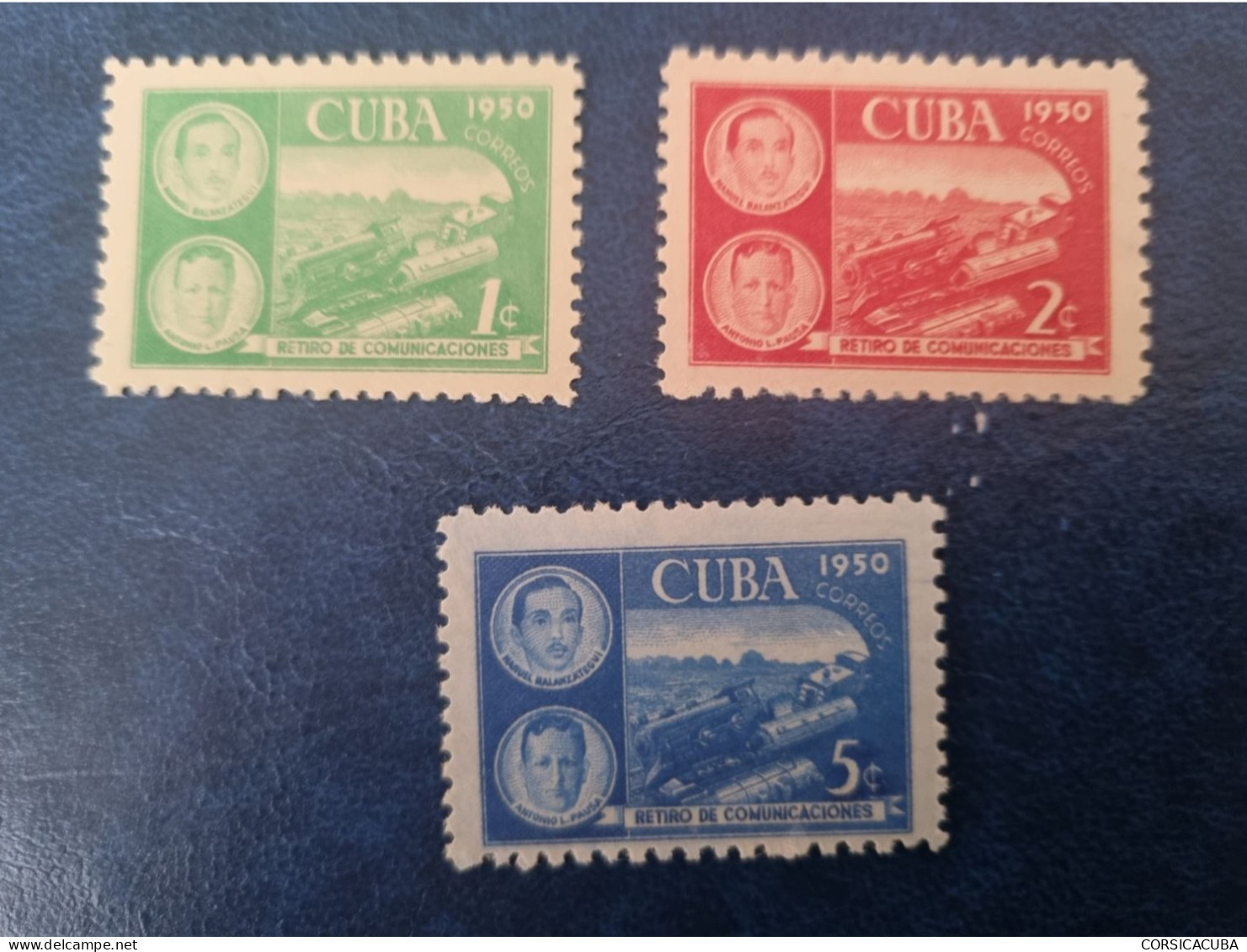CUBA  NEUF  1950    RETIRO  DE  COMUNICACIONES  //  PARFAIT  ETAT  //  1er  CHOIX  // - Unused Stamps