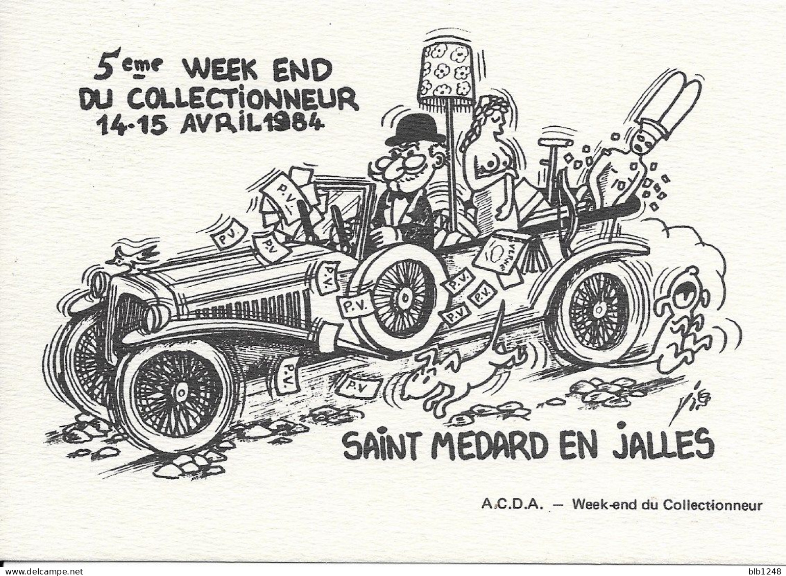 Bourses & Salons De Collections  Saint Medard En Jalles 5eme Week End Du Collectionneur 1984 - Bolsas Y Salón Para Coleccionistas