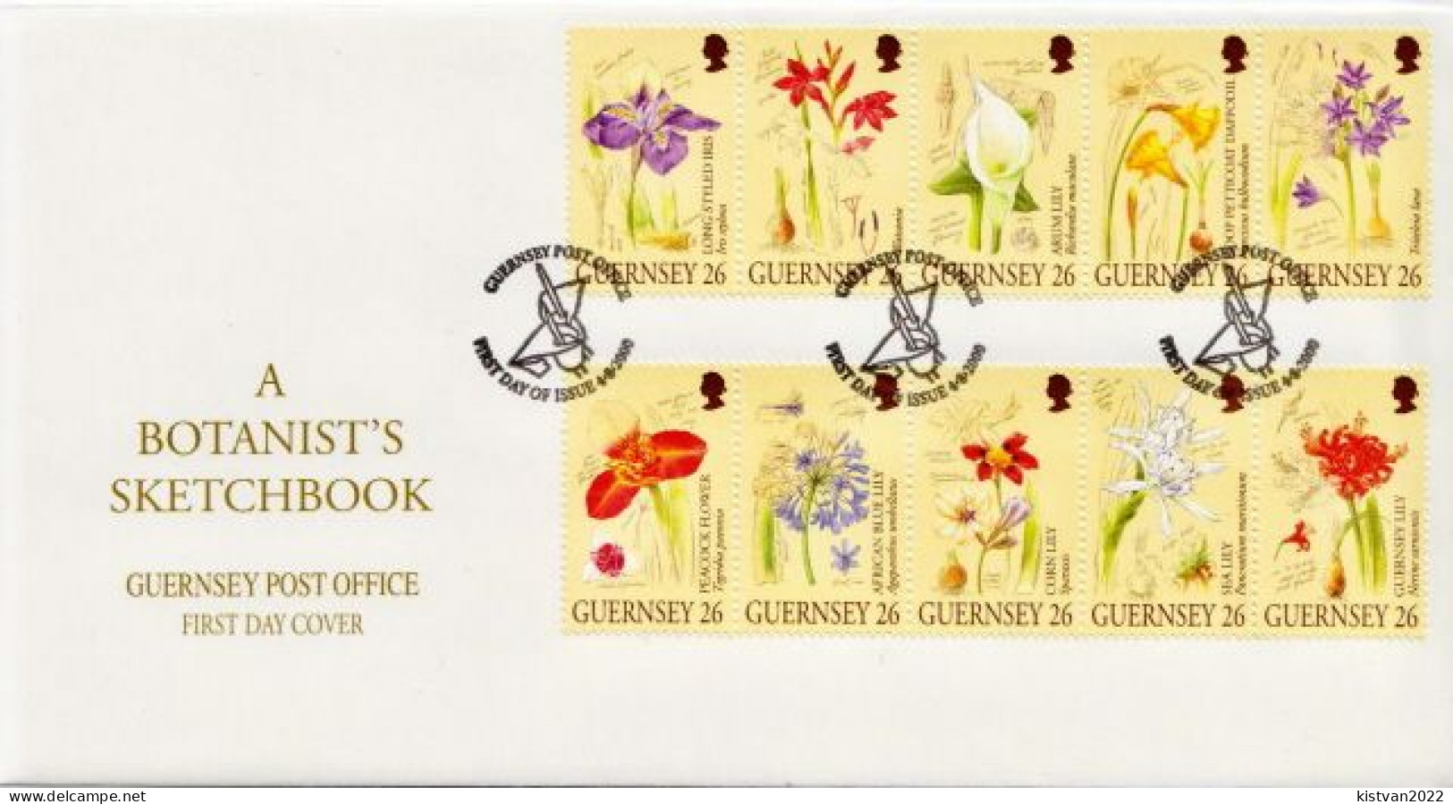 Guernsey Set On FDC - Other & Unclassified