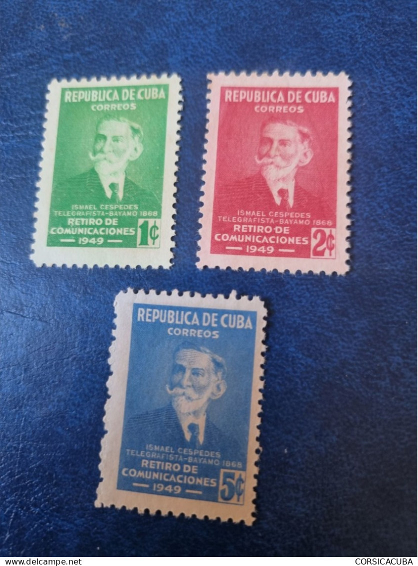 CUBA  NEUF  1949   RETIRO  DE  COMUNICACIONES  //  PARFAIT  ETAT  //  1er  CHOIX  // - Nuovi