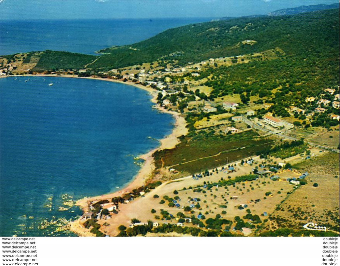 CORSE  PORTO POLLO  Vue Générale Aérienne La Plage - Corse