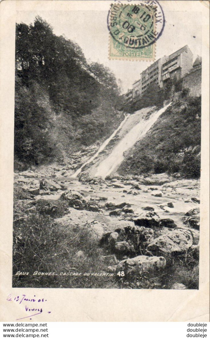 D64   EAUX BONNES  Cascade Du Valentin - Eaux Bonnes