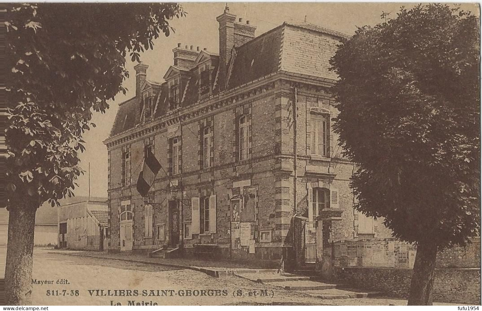 77 - Villiers Saint Georges  - La Mairie - Villiers Saint Georges