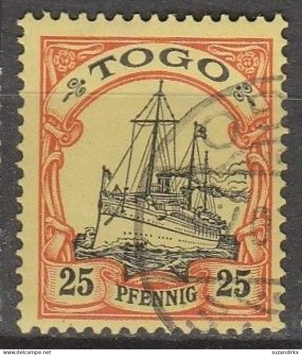 Togo    .    Michel   .   11    .    O       .     Gestempelt - Togo