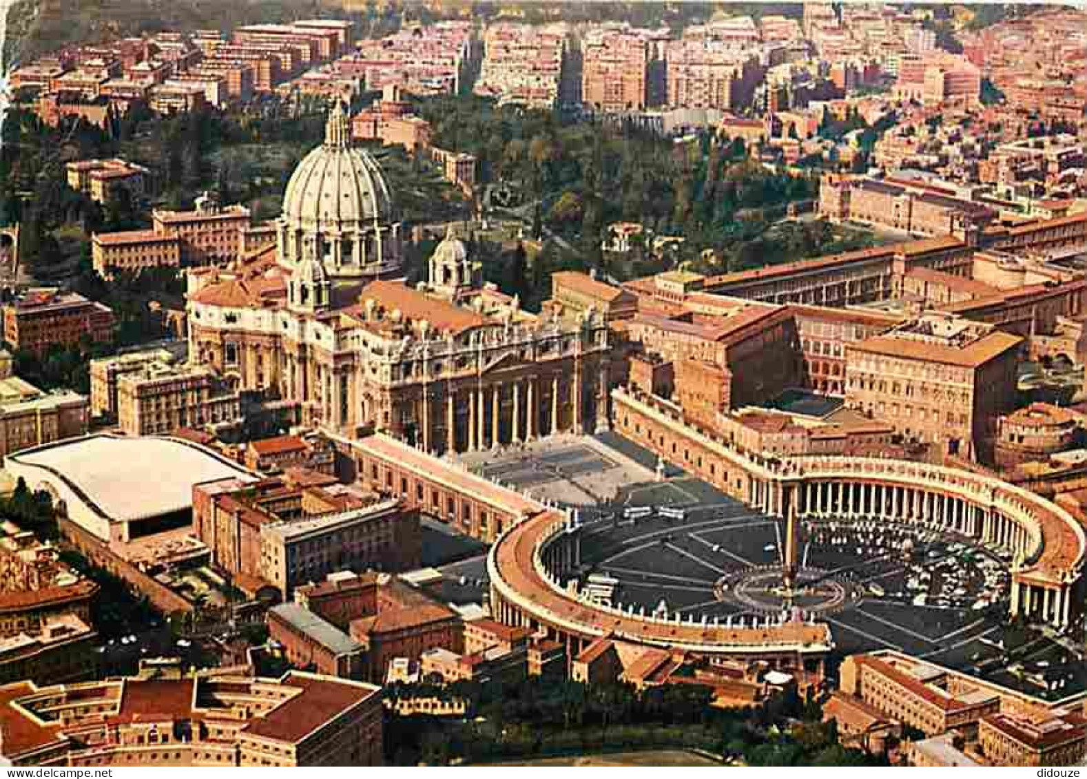 Vatican - La Place Et La Basilique Saint Pierre - CPM - Voir Scans Recto-Verso - Vaticano