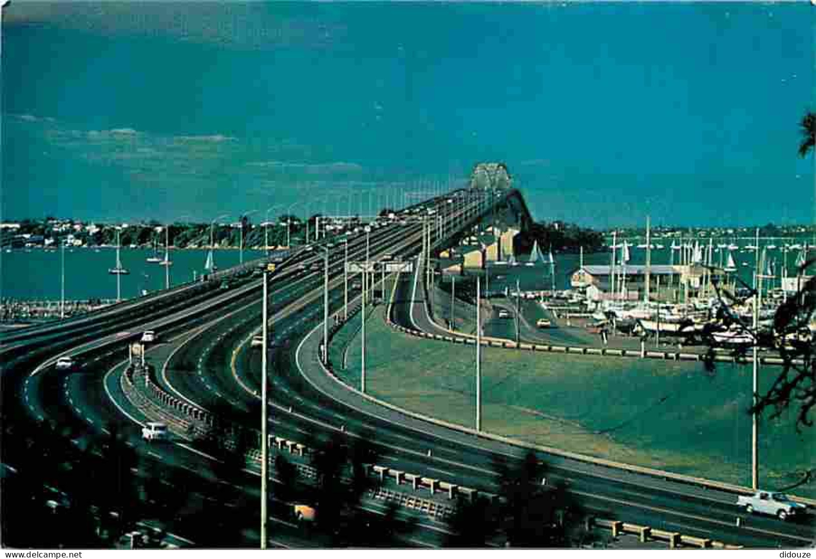 Nouvelle Zélande - Auckland - Harbour Bridge - Automobiles - CPM - Voir Scans Recto-Verso - New Zealand