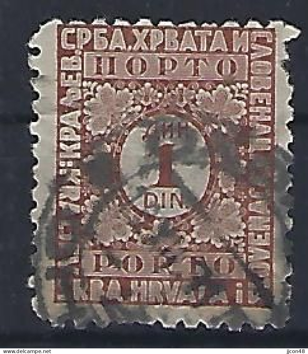 Jugoslavia 1921-31  Portomarken (o) Mi.56 Type II B - Timbres-taxe