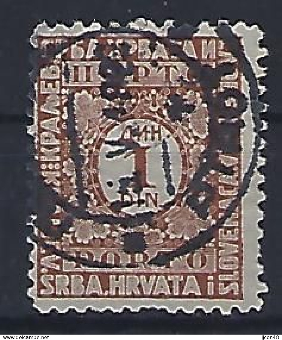 Jugoslavia 1921-31  Portomarken (o) Mi.56 Type II A - Postage Due