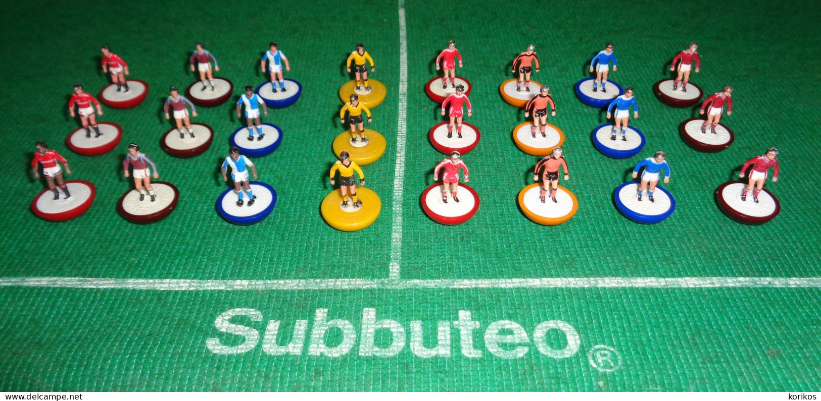 SUBBUTEO – JOB LOT 24 LIGHTWEIGHT LW PLAYERS - Toy Memorabilia