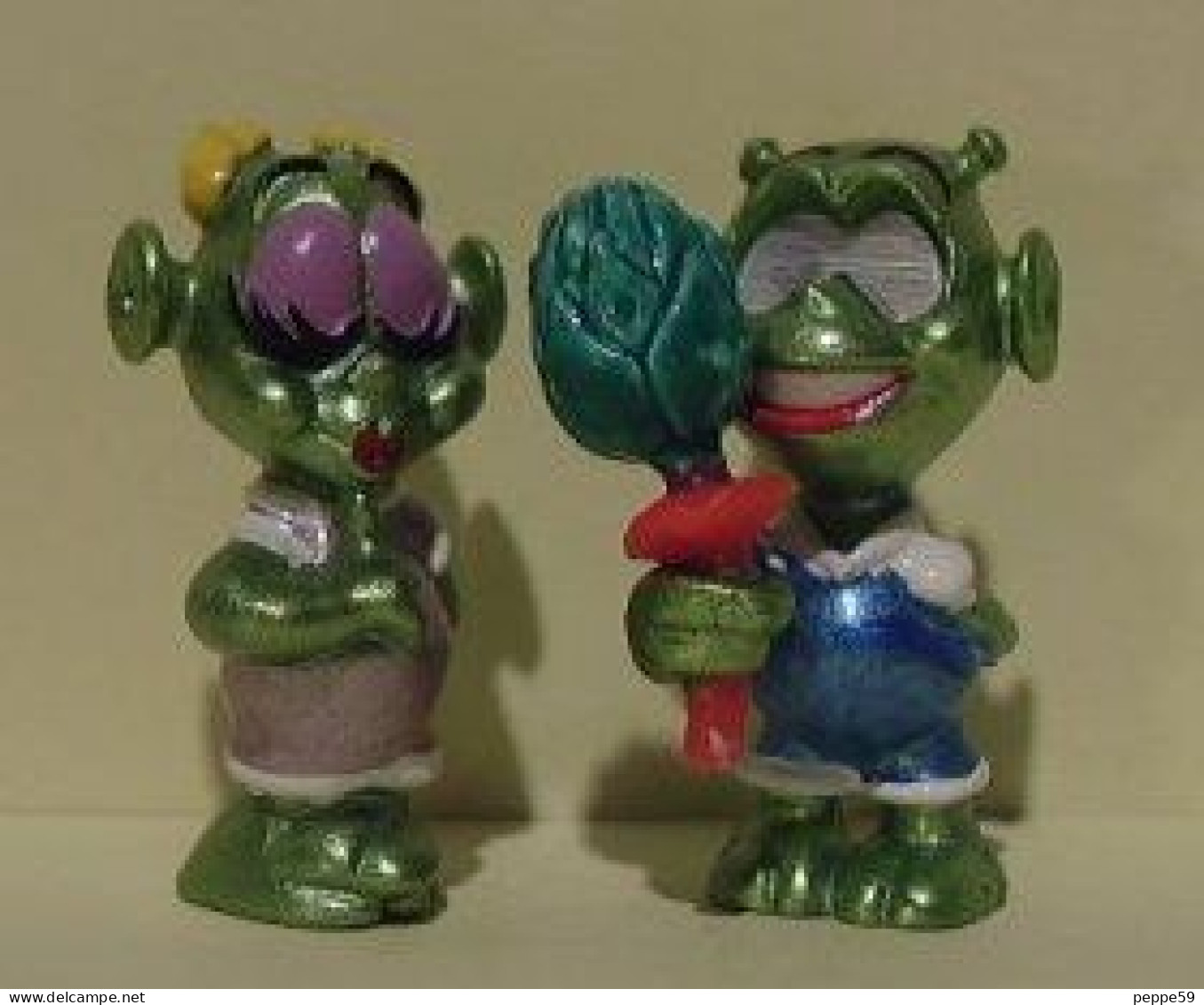 Kinder Ferrero Stralunati - Galaxina & Alf Green - Figuren