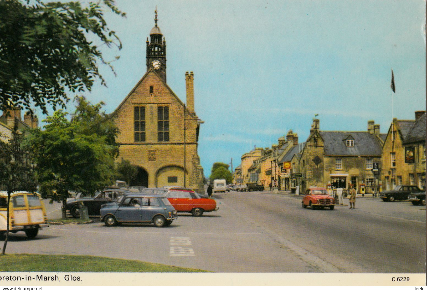 CW33. Vintage Postcard. Moreton-in-Marsh, Gloucestershire. - Other & Unclassified