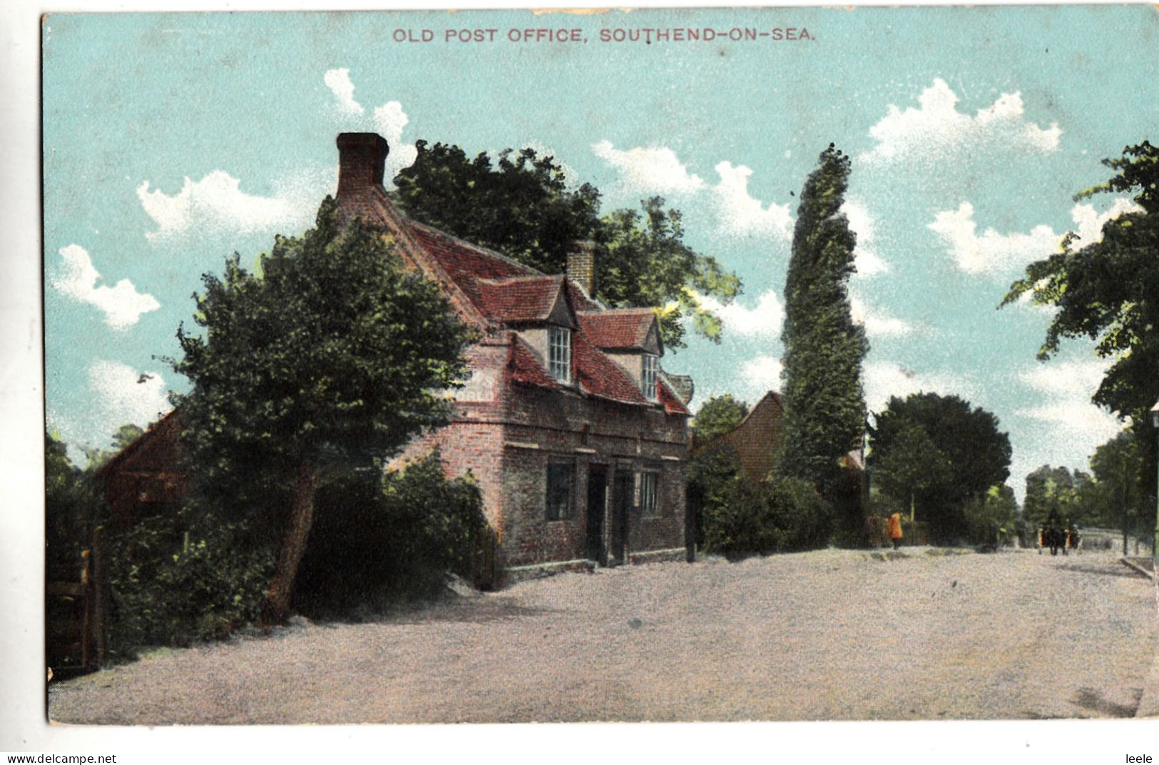 CW26. Vintage Postcard. Old Post Office, Southend On Sea. - Southend, Westcliff & Leigh