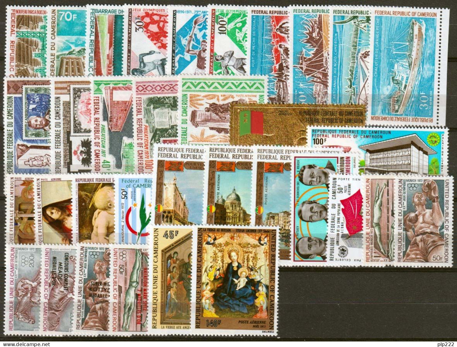 Camerun 1952/72 Collezione Quasi Completa / Almost Complete Collection **/MNH VF - Kamerun (1960-...)