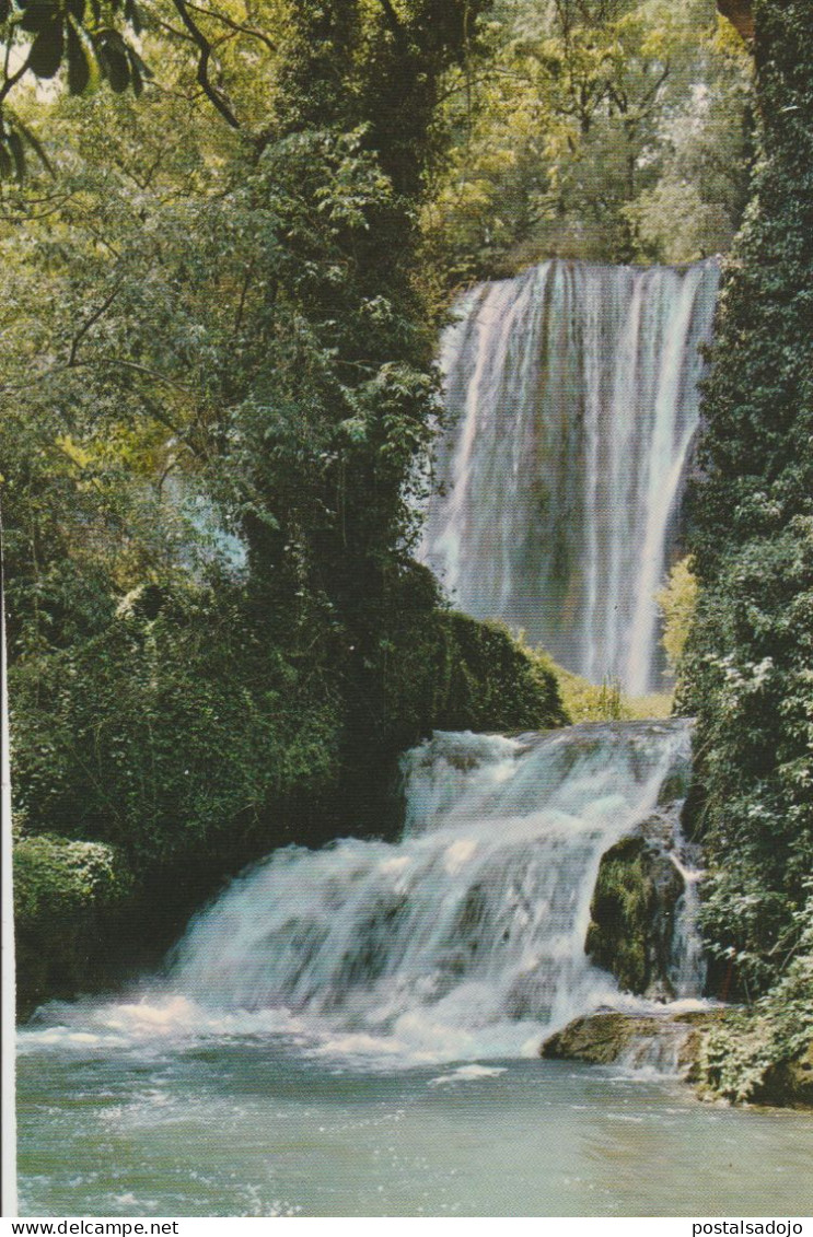 (C173) MONASTERIO DE PIEDRA . BAÑO DE DIANA Y CASCADA CAPRICHOSA ... UNUSED - Zaragoza