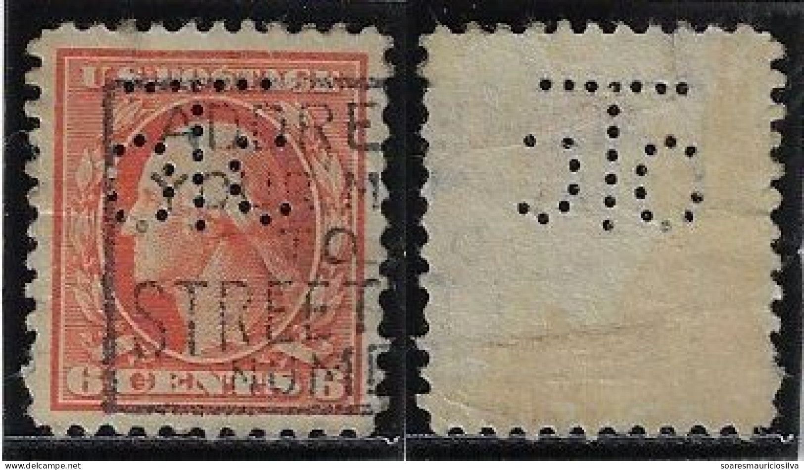 USA United States 1902/1926 Stamp With Perfin OTC By Old Colony Trust Company From Boston Lochung Perfore - Perforados