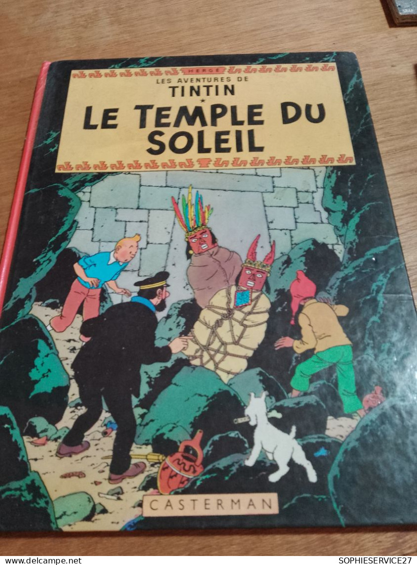 154 //   LES AVENTURES DE TINTIN / LE TEMPLE DU SOLEIL - Tintin