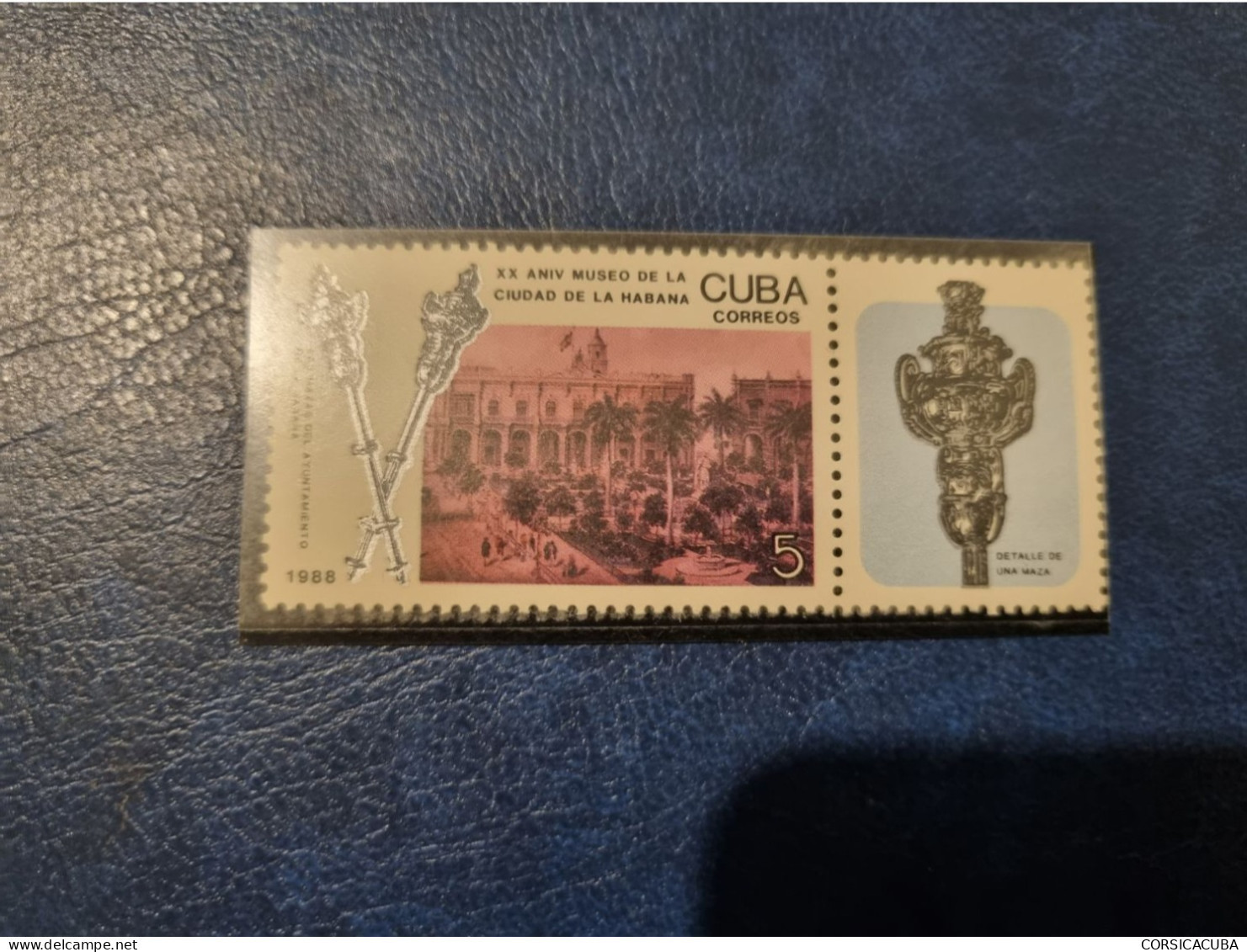 CUBA  NEUF  1988  MUSEO  CIUDAD  LA  HABANA //  PARFAIT  ETAT  //  1er  CHOIX  // - Neufs