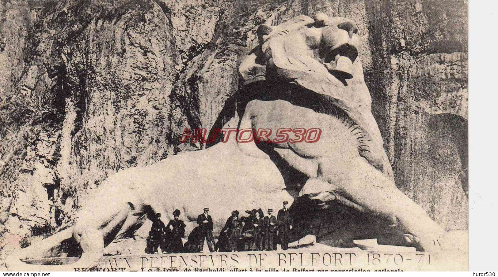 CPA BELFORT - LE LION - Belfort – Le Lion