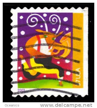 Etats-Unis / United States (Scott No.3827 - Noël / 2003 / Christmas) (o) P3 - Usati