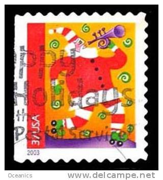 Etats-Unis / United States (Scott No.3828 - Noël / 2003 / Christmas) (o) P3 - Usati