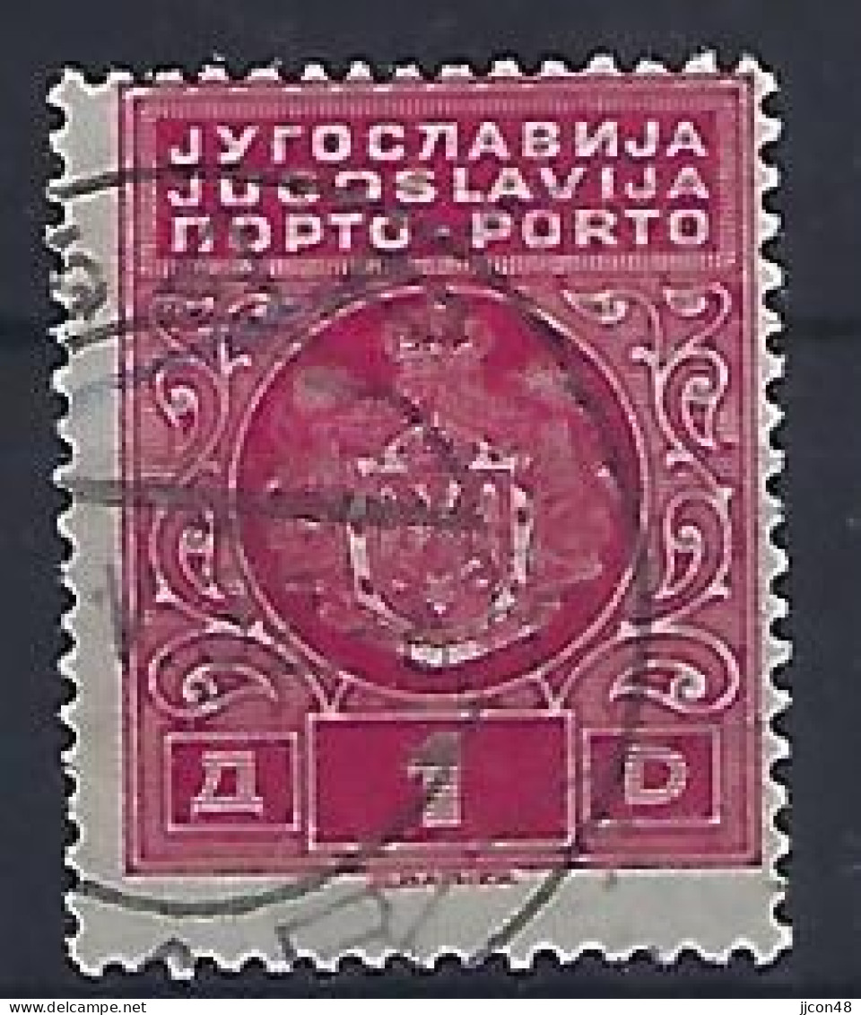 Jugoslavia 1931-40  Portomarken (o) Mi.65 Type I - Postage Due