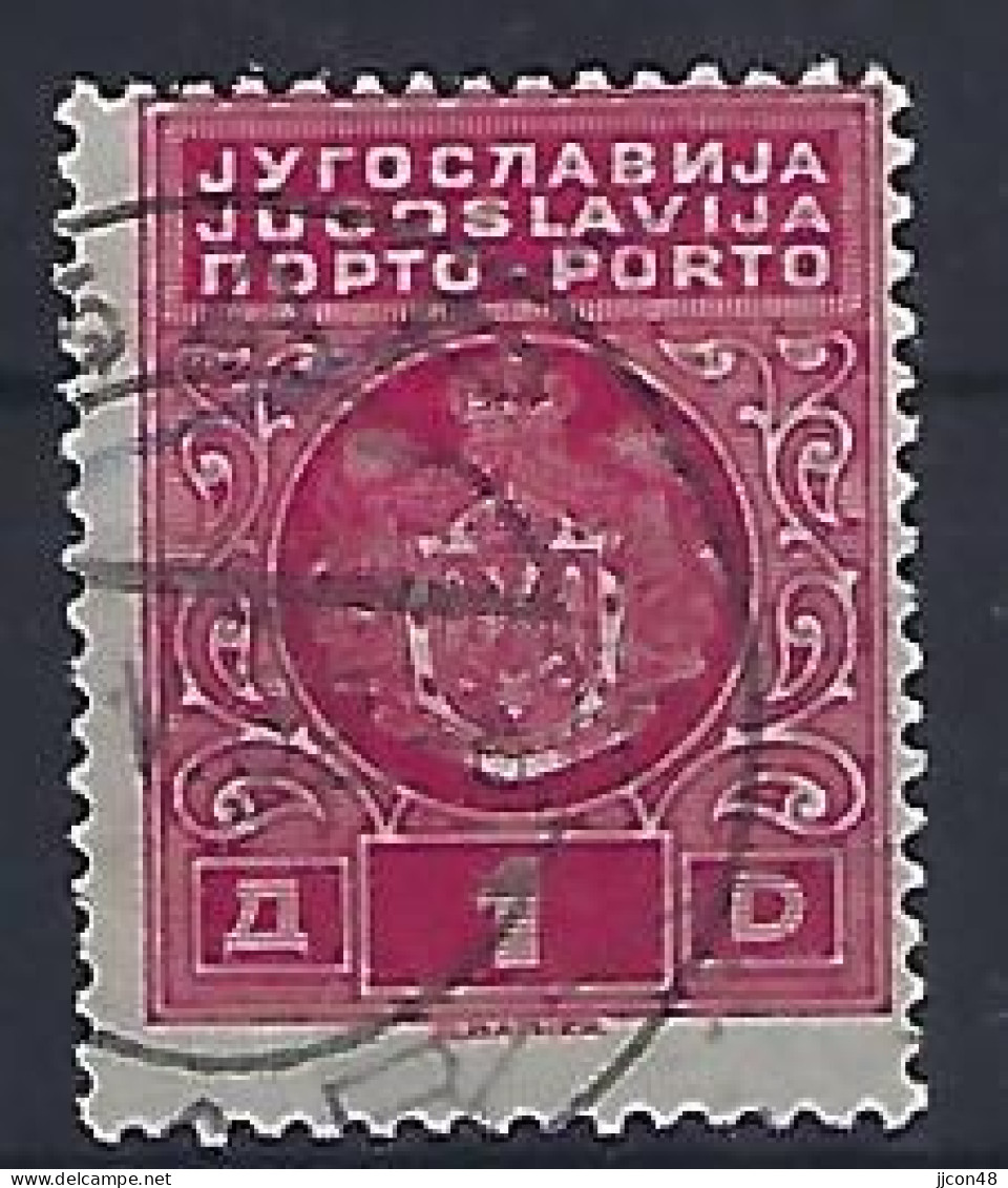 Jugoslavia 1931-40  Portomarken (o) Mi.65 Type I - Impuestos