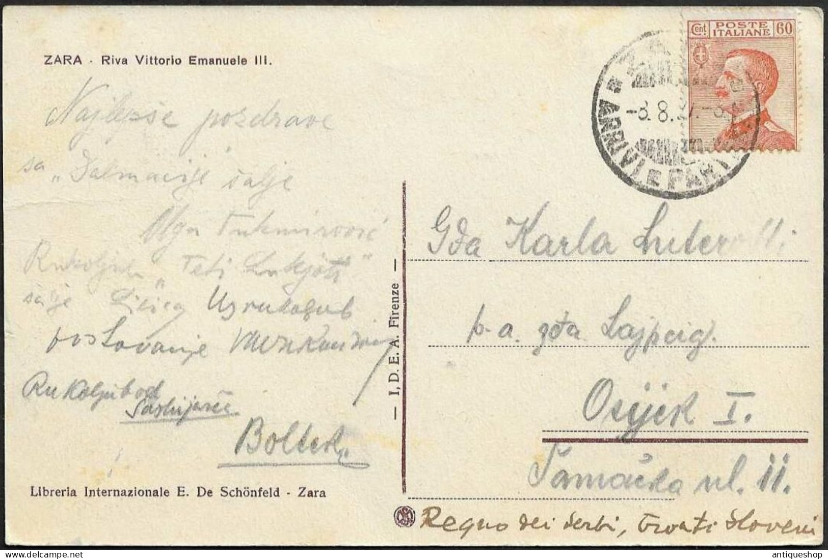 Croatia-----Zadar (Zara)-----old Postcard - Croazia