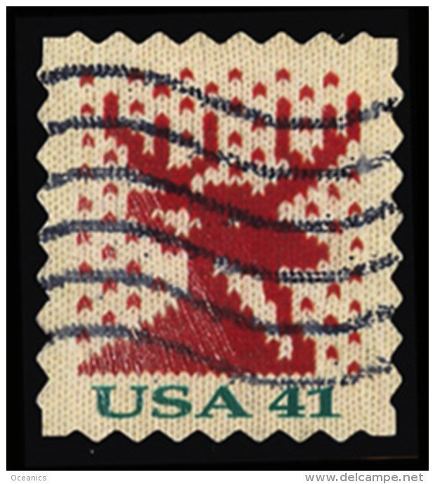 Etats-Unis / United States (Scott No.4215 - Noël / 2007 / Christmas) (o) P4 [Perf. 8] ATM - Used Stamps