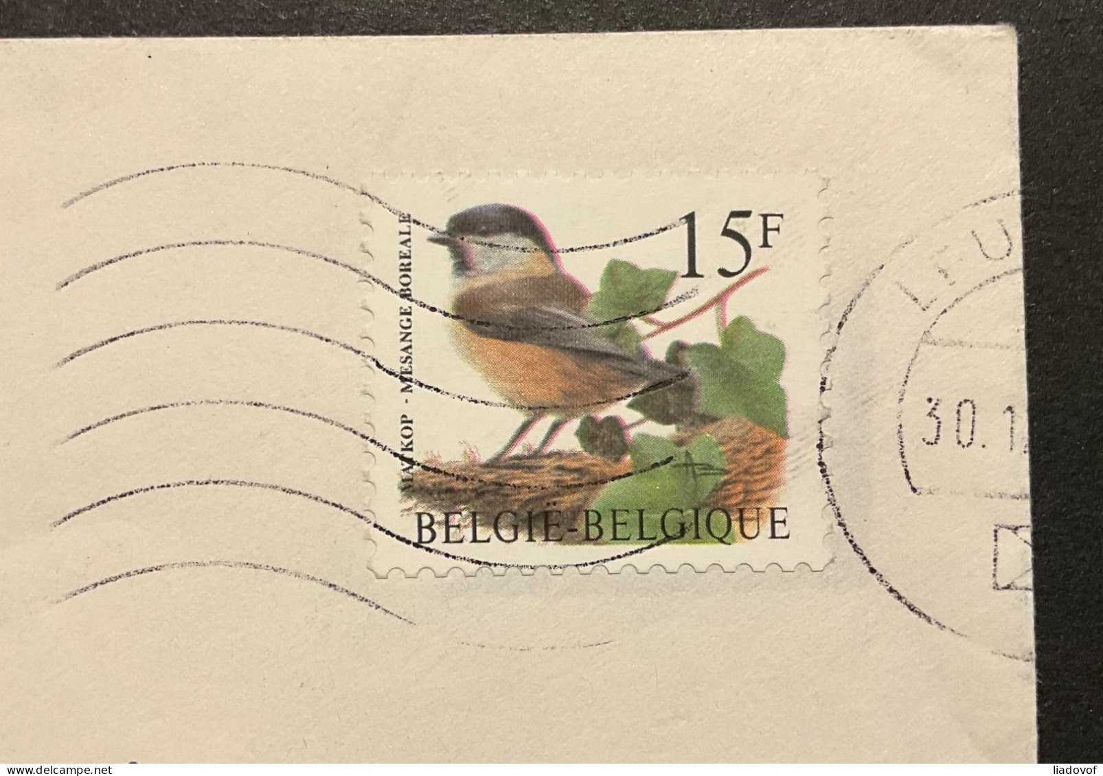 Lettre Affr. Timbre Rouleau OBP R82 Avec Numéro "inverse" Sur Le Verso - Coil Stamps
