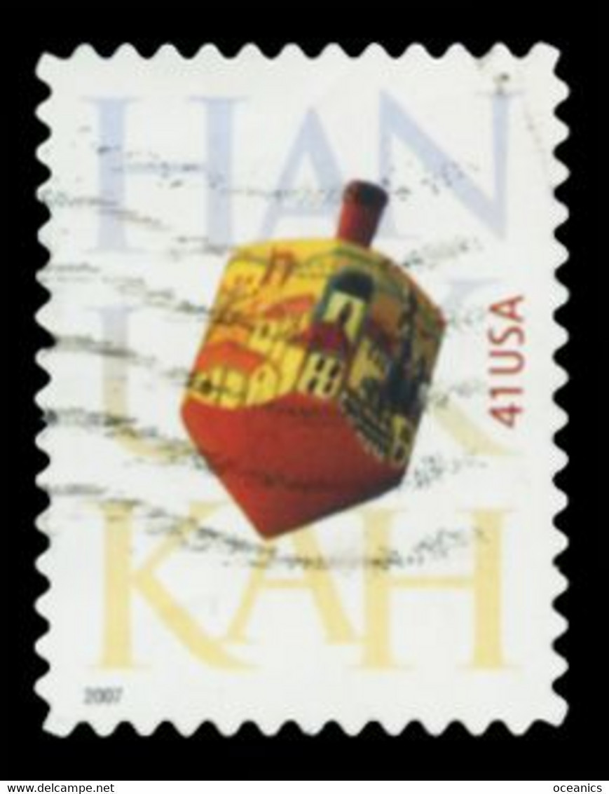 Etats-Unis / United States (Scott No.4219 - Hanukah 41¢) (o) - Gebruikt