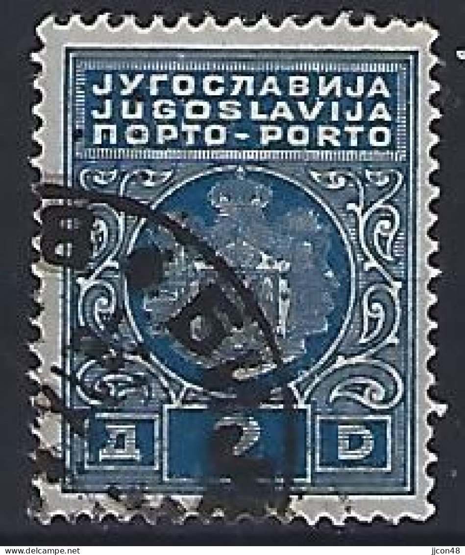 Jugoslavia 1931-40  Portomarken (o) Mi.66 Type II - Postage Due