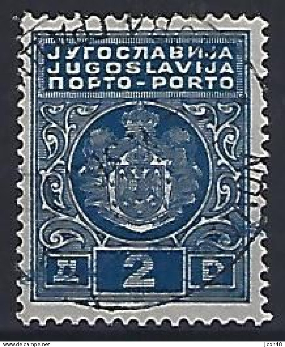 Jugoslavia 1931-40  Portomarken (o) Mi.66 Type II - Timbres-taxe