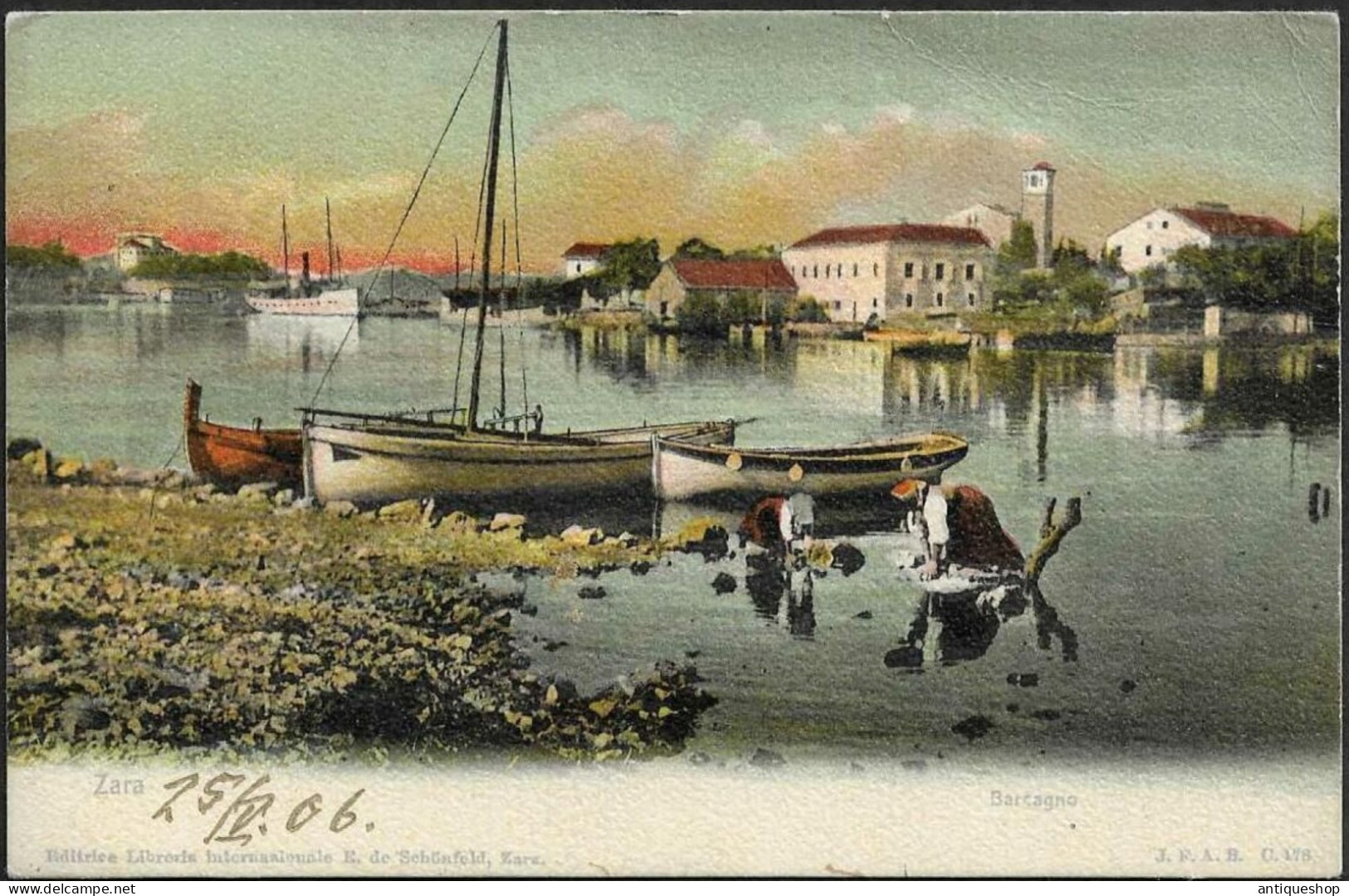 Croatia-----Zadar (Zara)-----old Postcard - Croazia