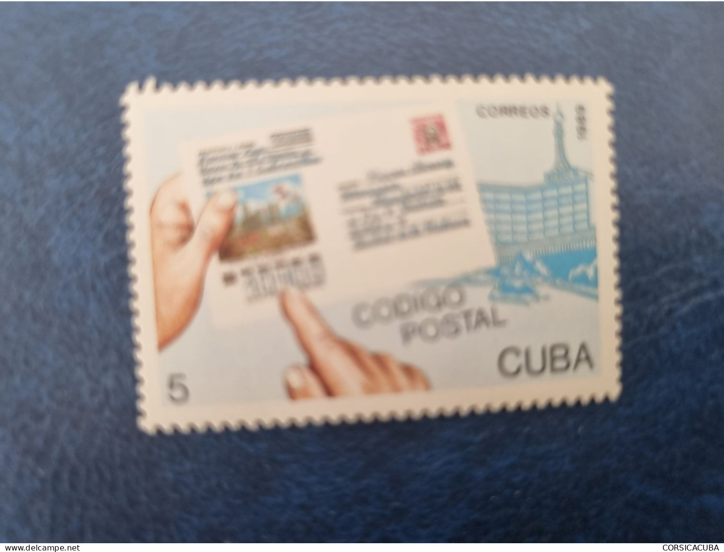 CUBA  NEUF  1989   CODIGO  POSTAL  CUBANO   //  PARFAIT  ETAT  //  1er  CHOIX  // - Ongebruikt